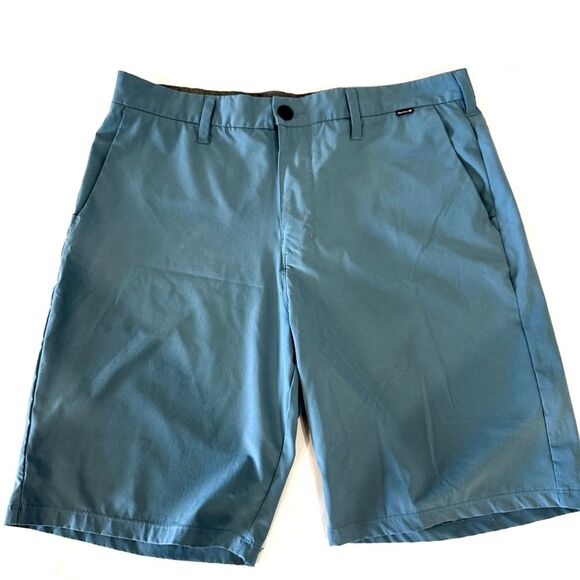 Hurley Men's Phantom Hybrid Chino Shorts Size 34 - Light Blue - Picture 3 of 8
